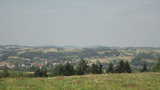 Letnia panorama Biecza i okolic ze wzgórza na Belnej # 1